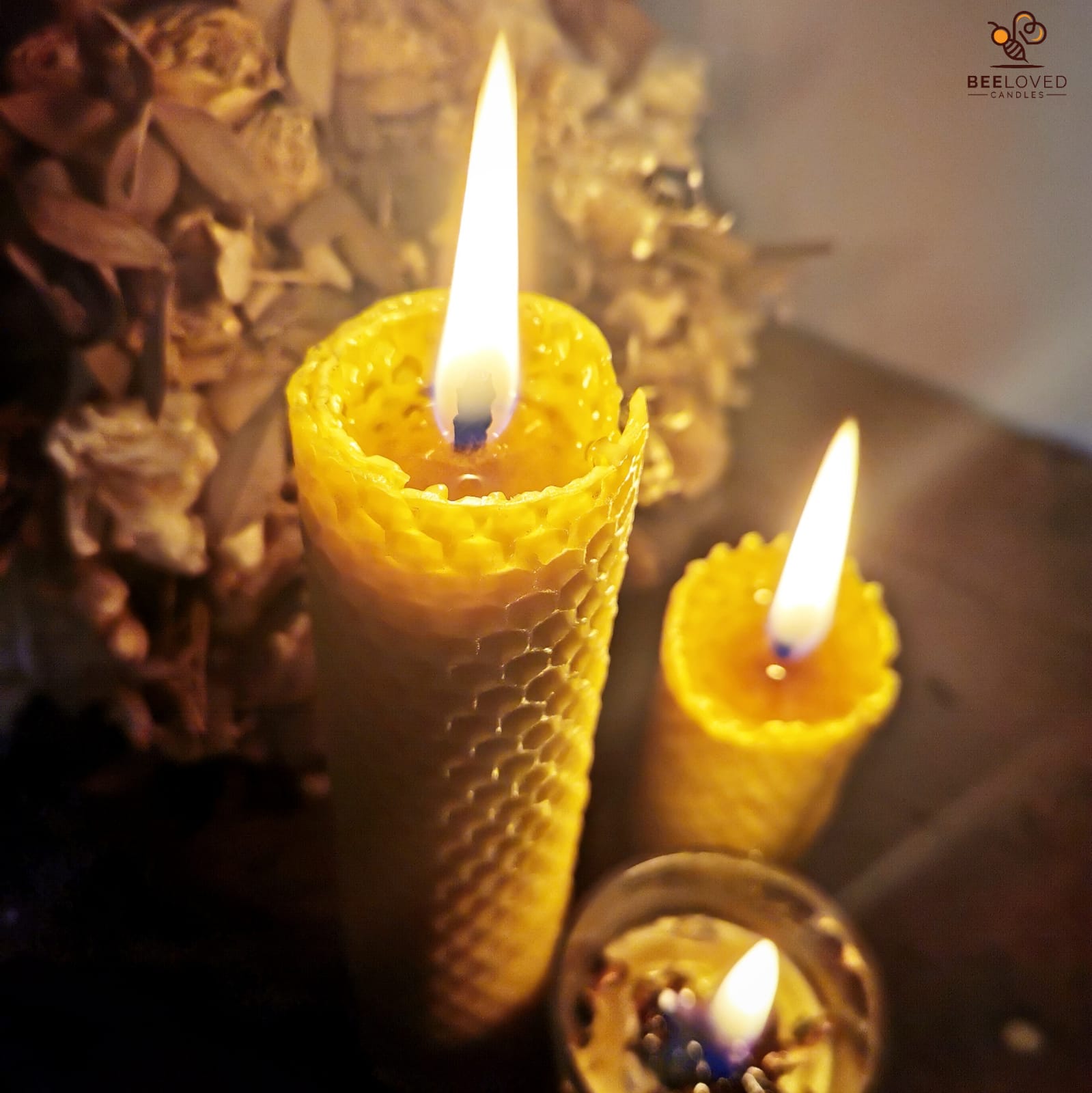 BeeLoved Candles Lumanari din ceara naturala de albine